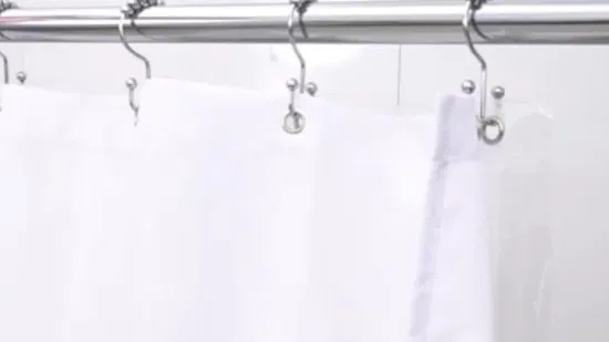 Fußförmige Metall-Vorhangringe für Badezimmer, Duschvorhang-Schienenhaken